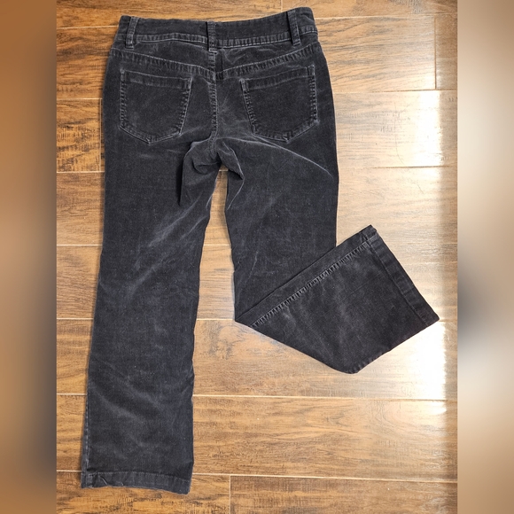 Faded Glory Black Corduroy Flare Jeans - Picture 3 of 3